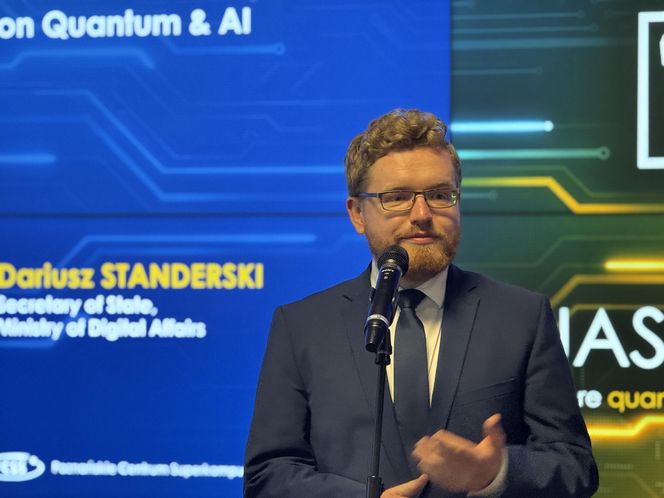 Wiceminister cyfryzacji Dariusz Standerski 