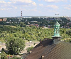Panorama Lublina z najwyższego punktu widokowego w mieście - Wieży Trynitarskiej