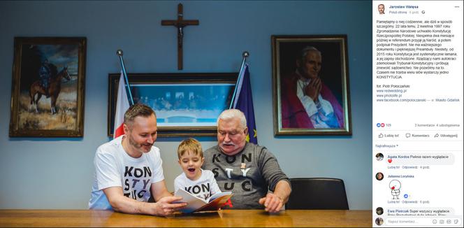 Jarosław Wałęsa, Lech Wałęsa