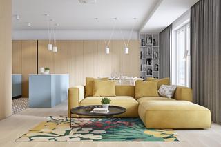 55-m kolorowe i energetyczne mieszkanie w Krakowie