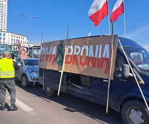 Protest rolników w Krakowie. 20.03.2024