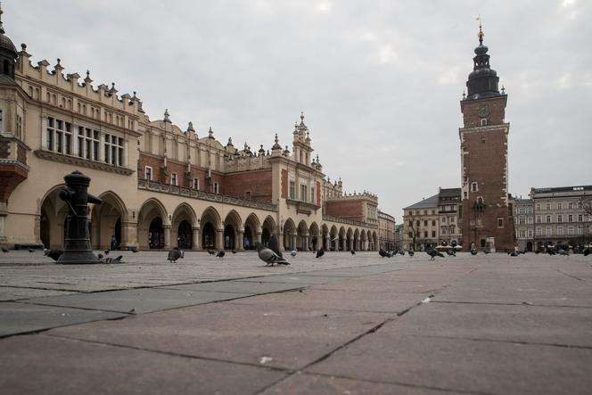 Tak wygląda Kraków w czasie kwarantanny. Zdjęcia szokują!