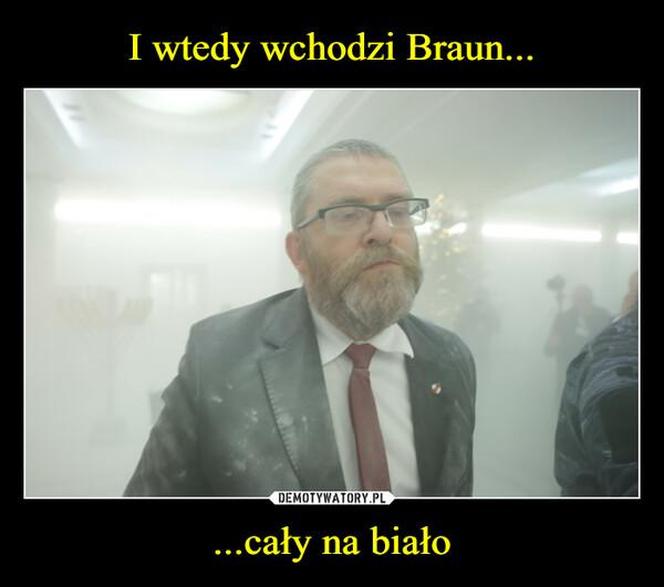 Grzegorz Braun został europosłem! Najlepsze memy z naczelnym strażakiem RP! 