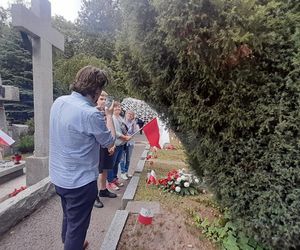 81. rocznica wybuchu Powstania Warszawskiego. Uroczystości przy pomniku Gloria Victis