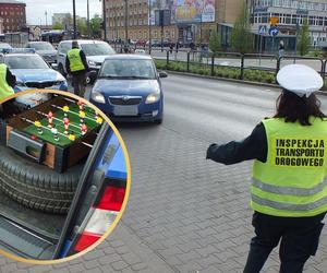 Naćpany taksówkarz woził ludzi w Bydgoszczy. Miał w aucie maczetę i pałkę teleskopową!