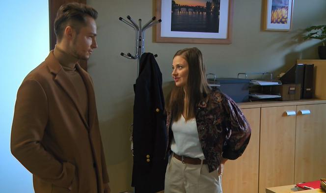 Barwy szczęścia odc. 2643. Józek (Patryk Pniewski), Gabrysia (Marta Juras)
