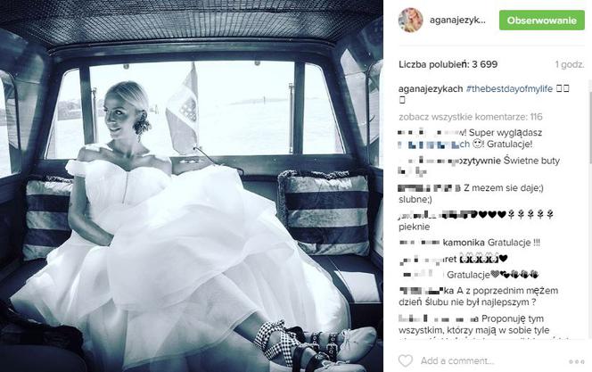 Agnieszka Szulim buty ślubne