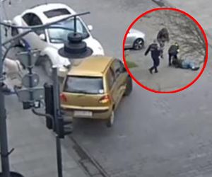 Cud, że nikt nie zginął. Pijany kierowca pędził po Piotrowskiej w Łodzi! Szokujące wideo