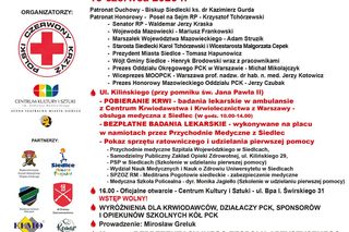 Święto Krwiodawców i Krwiodawstwa w Siedlcach!