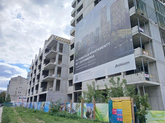 Apartamenty M7 w Warszawie w budowie