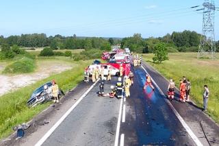 Wypadek śmiertelny na trasie numer 74 w miejscowości Przełom