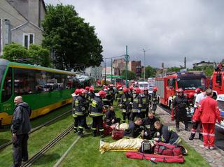 Poznań: Zderzenie dwóch tramwajów