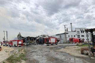 Pożar szczecineckiej fabryki OPAK