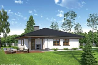 Projekt domu Przemyślany od Muratora - wizualizacje, plan, proponowane aranżacje, zdjęcia