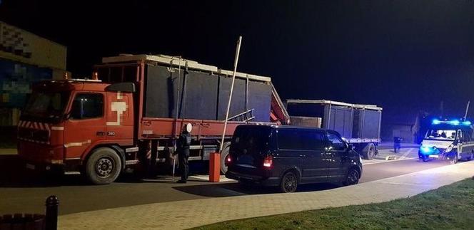 Przeciążone ciężarówki zatrzymane przez ITD