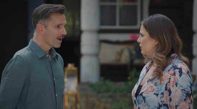 M jak miłość odc. 1888. Anita (Melania Grzesiewicz), Kamil (Marcin Bosak)