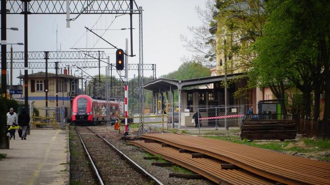 Stacja Ostróda. Ruszyły pierwsze prace przy budowie podziemnego przejścia [ZDJĘCIA]