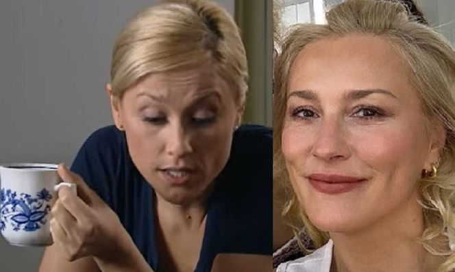 Barwy szczęścia. Aldona (Sylwia Juszczak-Krawczyk), Sylwia Juszczak-Krawczyk na planie