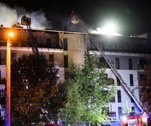 Pożar bloku w Poznaniu. Olej na patelni wywołał ewakuację kilkudziesięciu osób