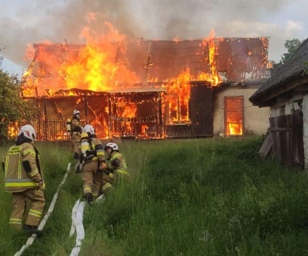Tragiczny pożar. Jedna osoba nie żyje, trzy osoby w szpitalu