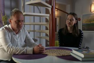 Na Wspólnej odc. 3531: Kamil Hoffer (Kazimierz Mazur), Ula (Julia Jurek)