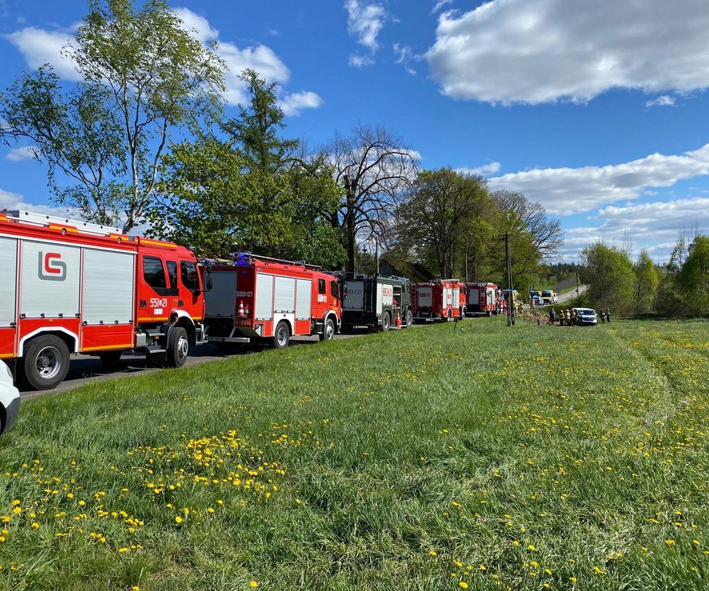 Wypadek busa pod Wejherowem