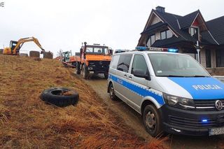 Nie żyje mężczyzna przysypany przez ziemię. Tragedia na Podhalu