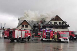 Pożar restauracji pod Łodzią. Są utrudnienia w ruchu