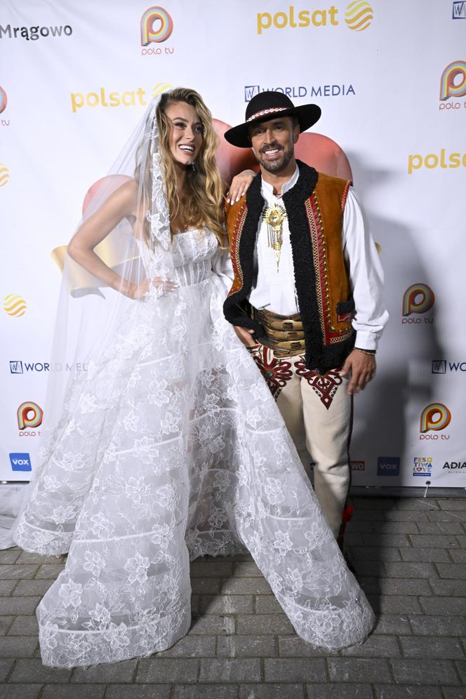 Marcelina Zawadzka zachwyciła w białej sukni. Koronkowa kreacja skradła show