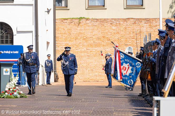 Wojewódzkie obchody Święta Policji w Łodzi