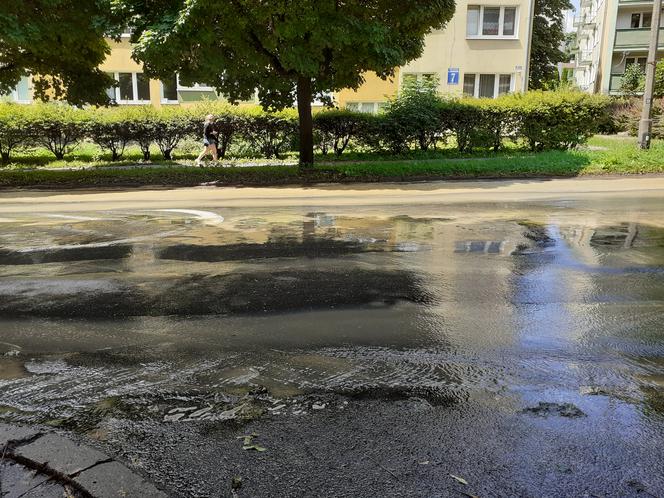 Awaria wodociągowa na ul. Sowińskiego 