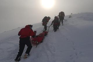 Turysta biwakował w Tatrach. Trafił do szpitala z drugim stopniem hipotermii