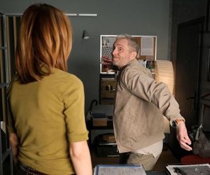 M jak miłość, odcinek 1874. Kama (Michalina Sosna), Adam Brzeziński (Grzegorz Kowalczyk)