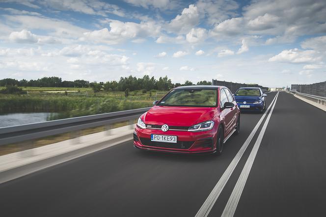 Volkswagen Golf GTI TCR 5D 2.0 TSI 290 KM DSG7 vs. Volkswagen Golf R 5D 2.0 TSI 300 KM DSG7 4Motion