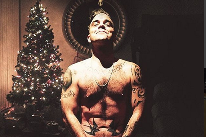 Robbie Williams nago