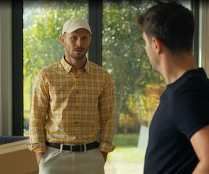 	Barwy szczęścia odc. 3135. Franek (Mateusz Banasiuk), Justin (Jasper Sołtysiewicz)