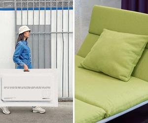 Laboratorium IKEA zaprojektowało wyjątkową kanapę. Mieści się w dużej kopercie