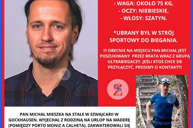 Zaginiony Polak Michał Kozek 