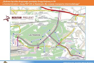 Plany budowy łącznika do Euroterminala