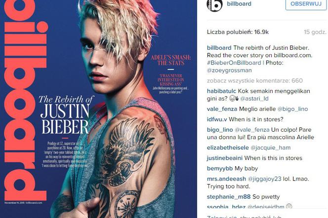 Justin Bieber Billboard Magazine