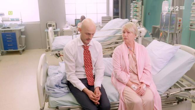 Na dobre i na złe odc. 741. Rafał Konica (Robert Koszucki), Barbara Wilczewska (Agnieszka Pilaszewska)