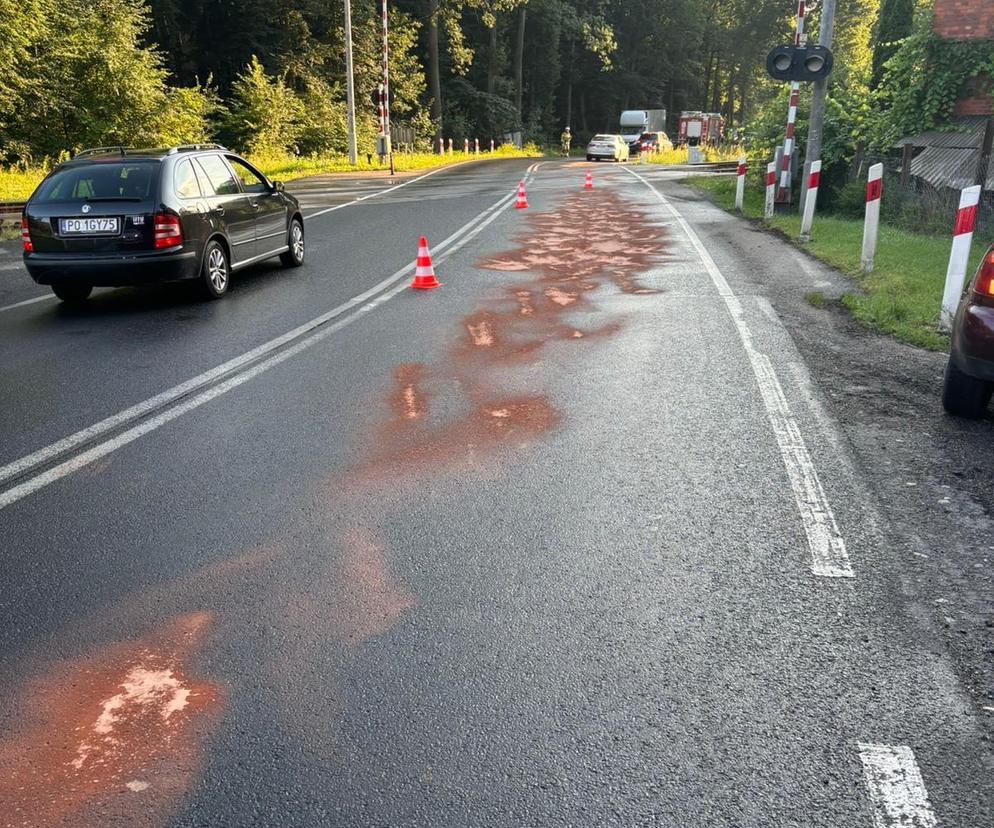 ​Trzy osoby w szpitalu po wypadku koło Leszna. Jedna z nich w poważnym stanie