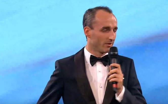 Robert Kubica na gali magazynu "Autosport"