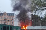 Pożar bazaru Różyckiego. To kolejny raz w ostatnich miesiącach