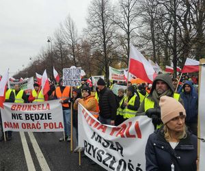 Protest plantatorów tytoniu w Warszawie (3.11.2025)