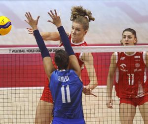 Agnieszka Korneluk - mecz Polska - Włochy