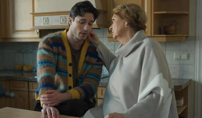 Barwy szczęścia odc. 3204. Józefina Rawiczowa (Elżbieta Jarosik), Cezary (Marcel Opaliński)