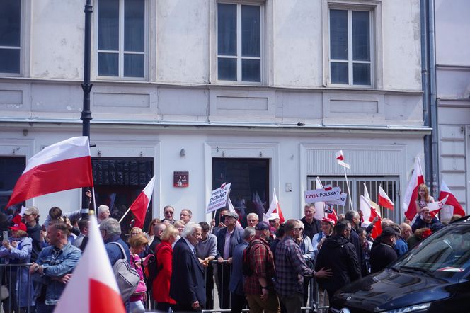 "Wielki marsz za Polską" Karola Nawrockiego 25.05.2025