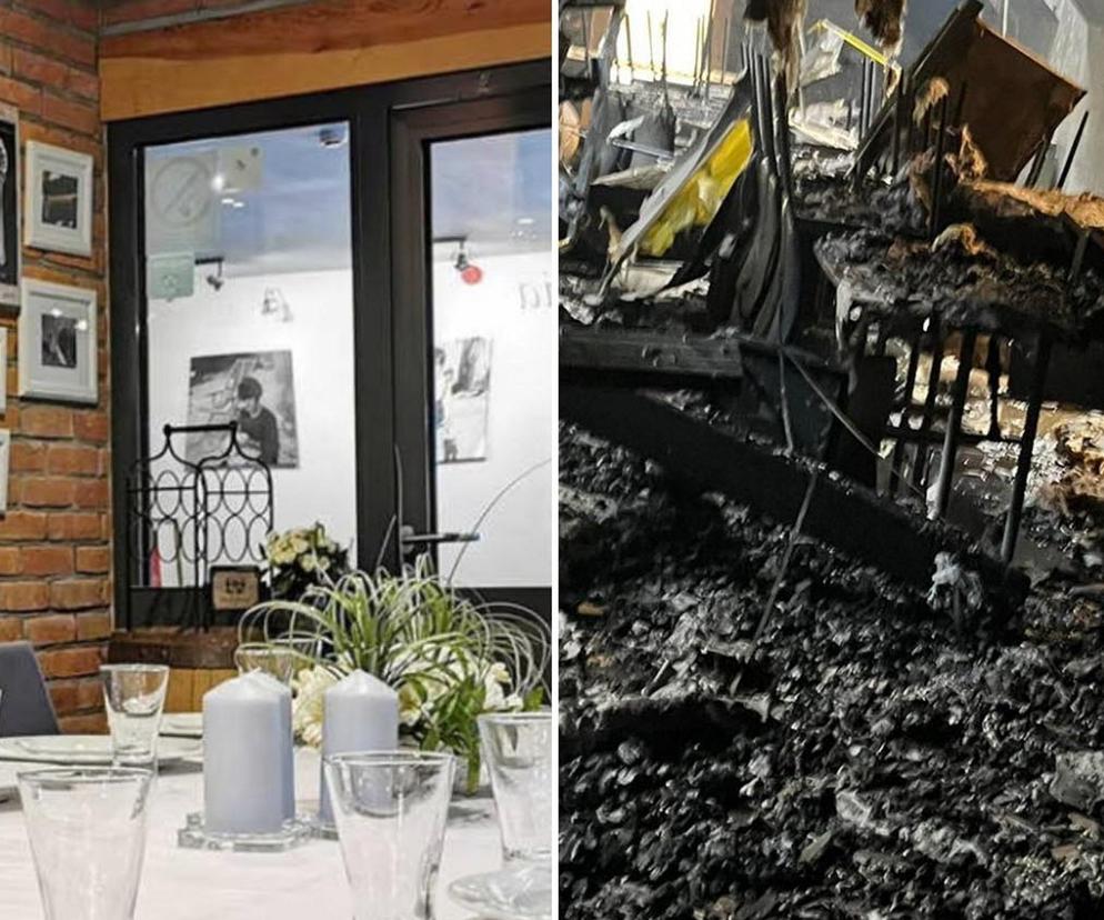 Znana restauracja z Trójmiasta doszczętnie spłonęła! Ktoś wrzucił do środka koktajl Mołotowa [ZDJĘCIA].