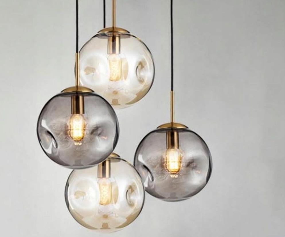 Szklane lampy